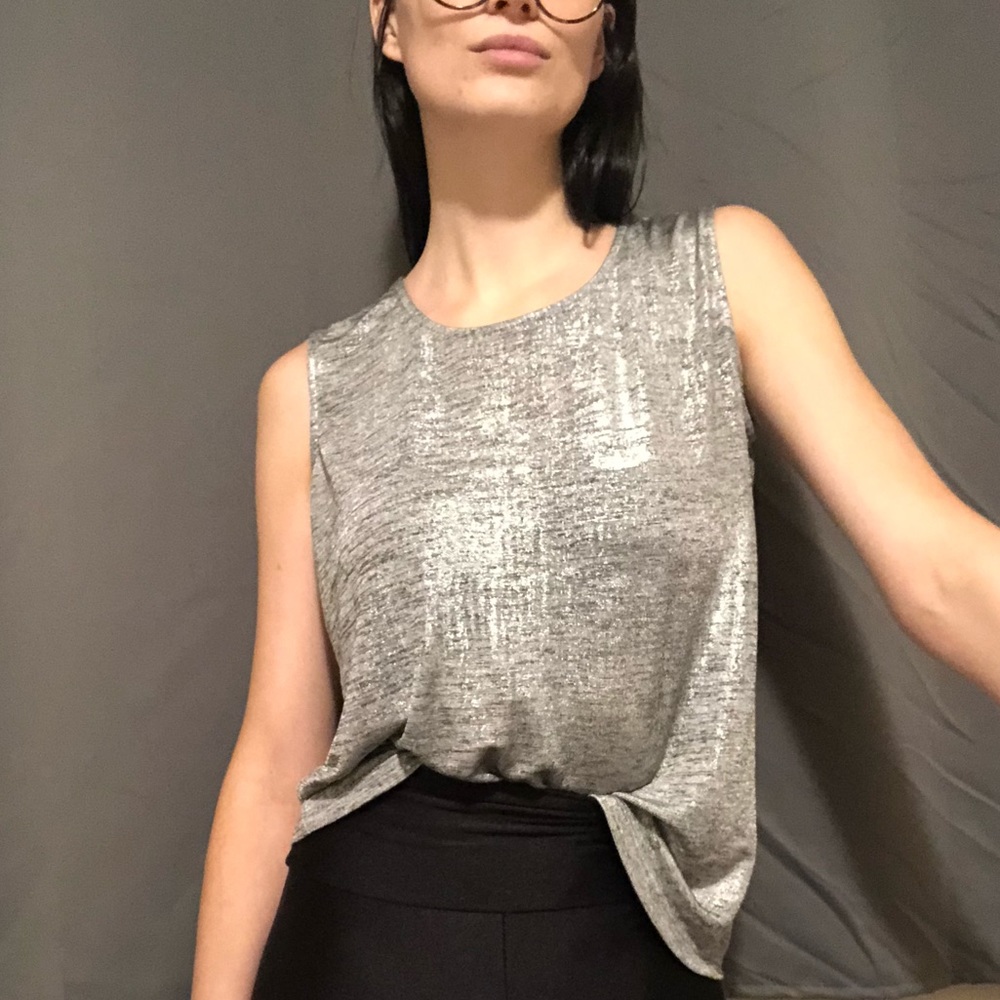Slinky Silver Top